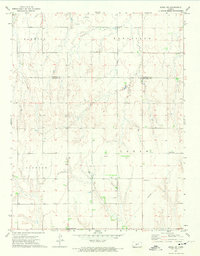 Download a high-resolution, GPS-compatible USGS topo map for Rozel SW, KS (1974 edition)