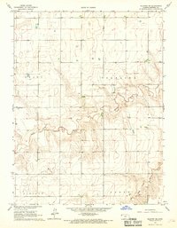 Download a high-resolution, GPS-compatible USGS topo map for Ruleton NE, KS (1967 edition)