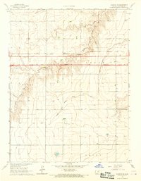 Download a high-resolution, GPS-compatible USGS topo map for Ruleton SE, KS (1967 edition)