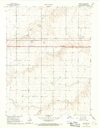 Download a high-resolution, GPS-compatible USGS topo map for Ruleton, KS (1967 edition)
