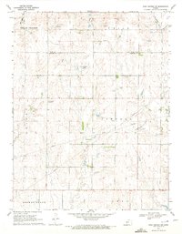 Download a high-resolution, GPS-compatible USGS topo map for Rush Center SW, KS (1972 edition)