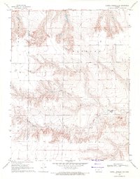 Download a high-resolution, GPS-compatible USGS topo map for Russell Springs 2 SW, KS (1971 edition)
