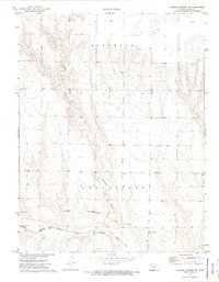 Download a high-resolution, GPS-compatible USGS topo map for Russell Springs NE, KS (1974 edition)