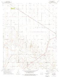 Download a high-resolution, GPS-compatible USGS topo map for Ryus, KS (1976 edition)