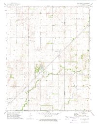 Download a high-resolution, GPS-compatible USGS topo map for Saint John SW, KS (1974 edition)