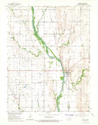 Download a high-resolution, GPS-compatible USGS topo map for Scandia, KS (1967 edition)