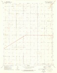 Download a high-resolution, GPS-compatible USGS topo map for Scott City 4 SW, KS (1976 edition)