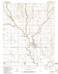 Download a high-resolution, GPS-compatible USGS topo map for Sedgwick, KS (1990 edition)