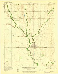 Download a high-resolution, GPS-compatible USGS topo map for Sedgwick, KS (1960 edition)