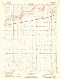 Download a high-resolution, GPS-compatible USGS topo map for Selkirk, KS (1971 edition)