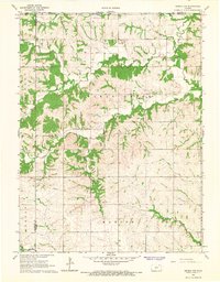 Download a high-resolution, GPS-compatible USGS topo map for Seneca NW, KS (1967 edition)