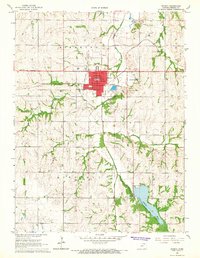 preview thumbnail of historical topo map of Seneca, KS in 1966