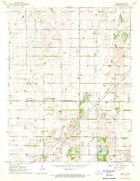 Download a high-resolution, GPS-compatible USGS topo map for Seward, KS (1972 edition)