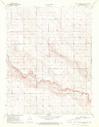 Download a high-resolution, GPS-compatible USGS topo map for Sharon Springs 3 SW, KS (1972 edition)