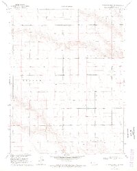 1970 Map of Sharon Springs 4 SE, 1971 Print