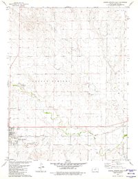 Download a high-resolution, GPS-compatible USGS topo map for Sharon Springs East, KS (1980 edition)