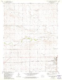 Download a high-resolution, GPS-compatible USGS topo map for Sharon Springs West, KS (1980 edition)
