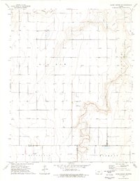 Download a high-resolution, GPS-compatible USGS topo map for Shore Airport NE, KS (1976 edition)