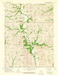 Download a high-resolution, GPS-compatible USGS topo map for Soldier Creek NW, KS (1965 edition)