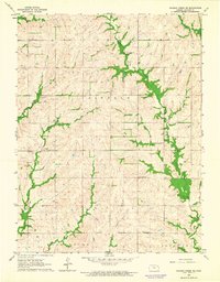 Download a high-resolution, GPS-compatible USGS topo map for Soldier Creek SE, KS (1965 edition)