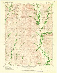 Download a high-resolution, GPS-compatible USGS topo map for Soldier Creek SW, KS (1965 edition)