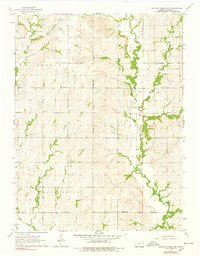Download a high-resolution, GPS-compatible USGS topo map for Soldier Creek SW, KS (1978 edition)