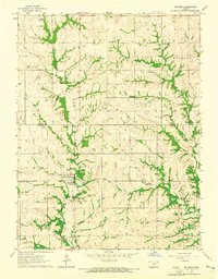 Download a high-resolution, GPS-compatible USGS topo map for Soldier, KS (1965 edition)