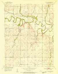 Download a high-resolution, GPS-compatible USGS topo map for Solomon Rapids, KS (1954 edition)