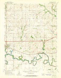 Download a high-resolution, GPS-compatible USGS topo map for Solomon, KS (1965 edition)