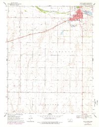 Download a high-resolution, GPS-compatible USGS topo map for South Dodge, KS (1978 edition)