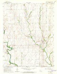 Download a high-resolution, GPS-compatible USGS topo map for South Haven, KS (1966 edition)