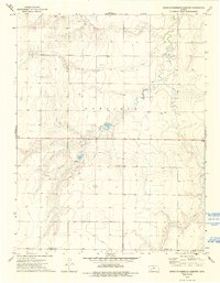Download a high-resolution, GPS-compatible USGS topo map for South of Eminence Cemetery, KS (1993 edition)