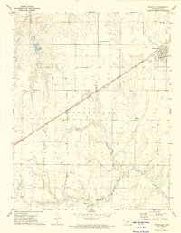 Download a high-resolution, GPS-compatible USGS topo map for Spearville, KS (1974 edition)