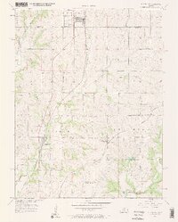 1957 Map of Spring Hill, 1958 Print
