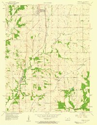 Download a high-resolution, GPS-compatible USGS topo map for Spring Hill, KS (1958 edition)