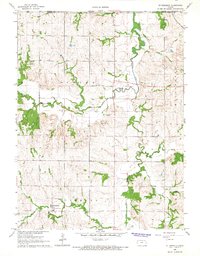Download a high-resolution, GPS-compatible USGS topo map for St Benedict, KS (1967 edition)