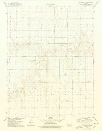 Download a high-resolution, GPS-compatible USGS topo map for St Francis 3 SE, KS (1978 edition)