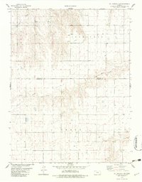 Download a high-resolution, GPS-compatible USGS topo map for St Francis 3 SW, KS (1983 edition)