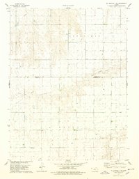 Download a high-resolution, GPS-compatible USGS topo map for St Francis 3 SW, KS (1978 edition)