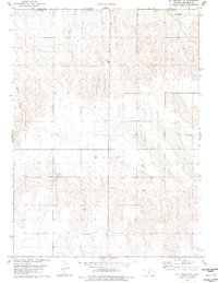 Download a high-resolution, GPS-compatible USGS topo map for St Francis NW, KS (1978 edition)
