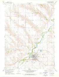 Download a high-resolution, GPS-compatible USGS topo map for St Francis, KS (1978 edition)