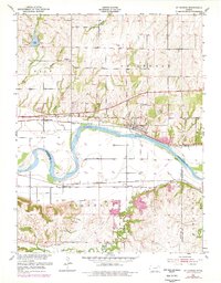 Download a high-resolution, GPS-compatible USGS topo map for St George, KS (1978 edition)