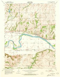 Download a high-resolution, GPS-compatible USGS topo map for St George, KS (1973 edition)