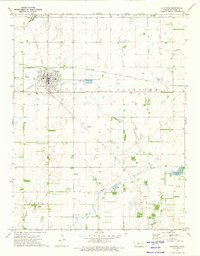 Download a high-resolution, GPS-compatible USGS topo map for Stafford, KS (1974 edition)