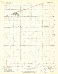 Download a high-resolution, GPS-compatible USGS topo map for Sublette, KS (1970 edition)