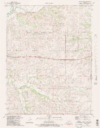 1982 Map of Swede Creek