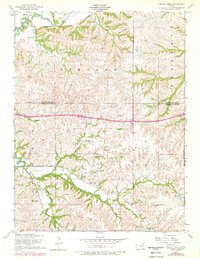Download a high-resolution, GPS-compatible USGS topo map for Swede Creek, KS (1978 edition)
