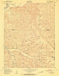 Download a high-resolution, GPS-compatible USGS topo map for Swede Creek, KS (1951 edition)