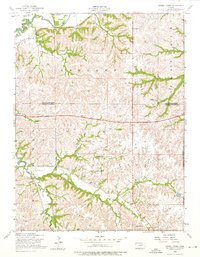 Download a high-resolution, GPS-compatible USGS topo map for Swede Creek, KS (1976 edition)