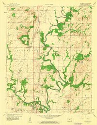 Download a high-resolution, GPS-compatible USGS topo map for Sycamore, KS (1960 edition)